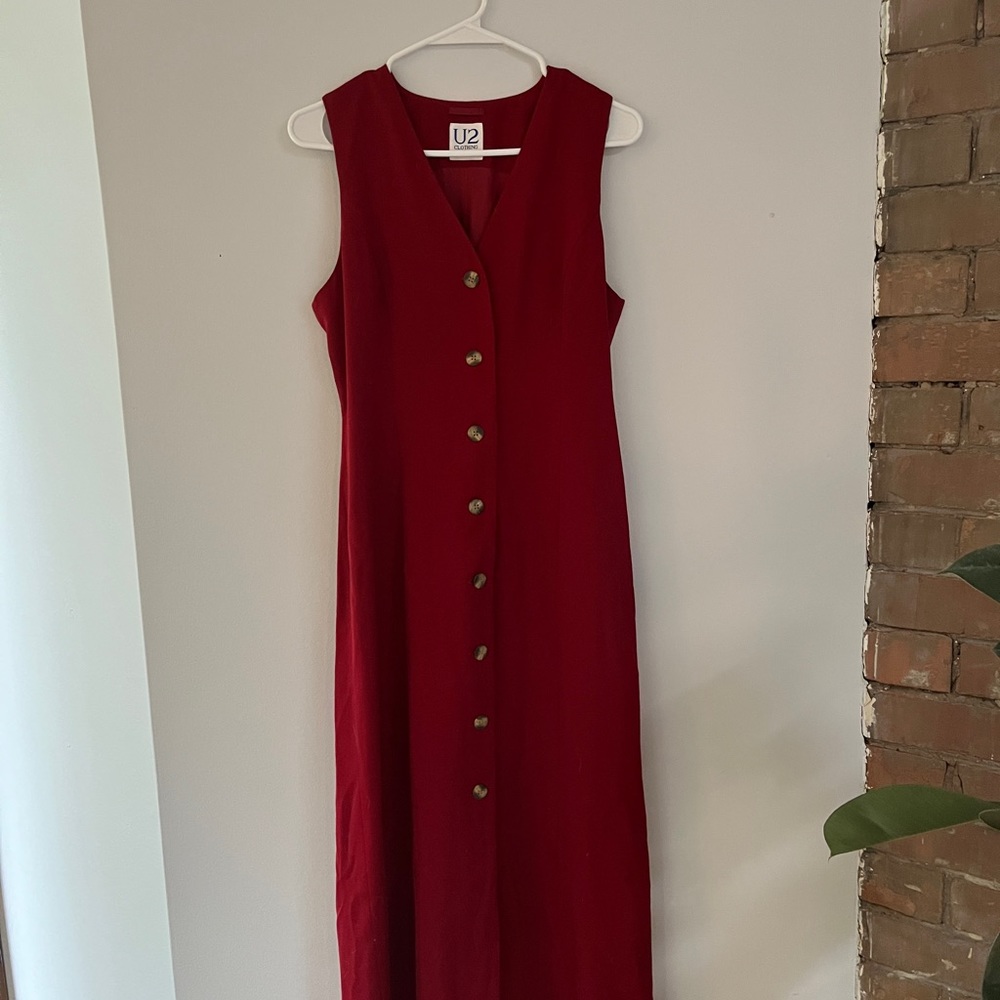 Vintage vest dress